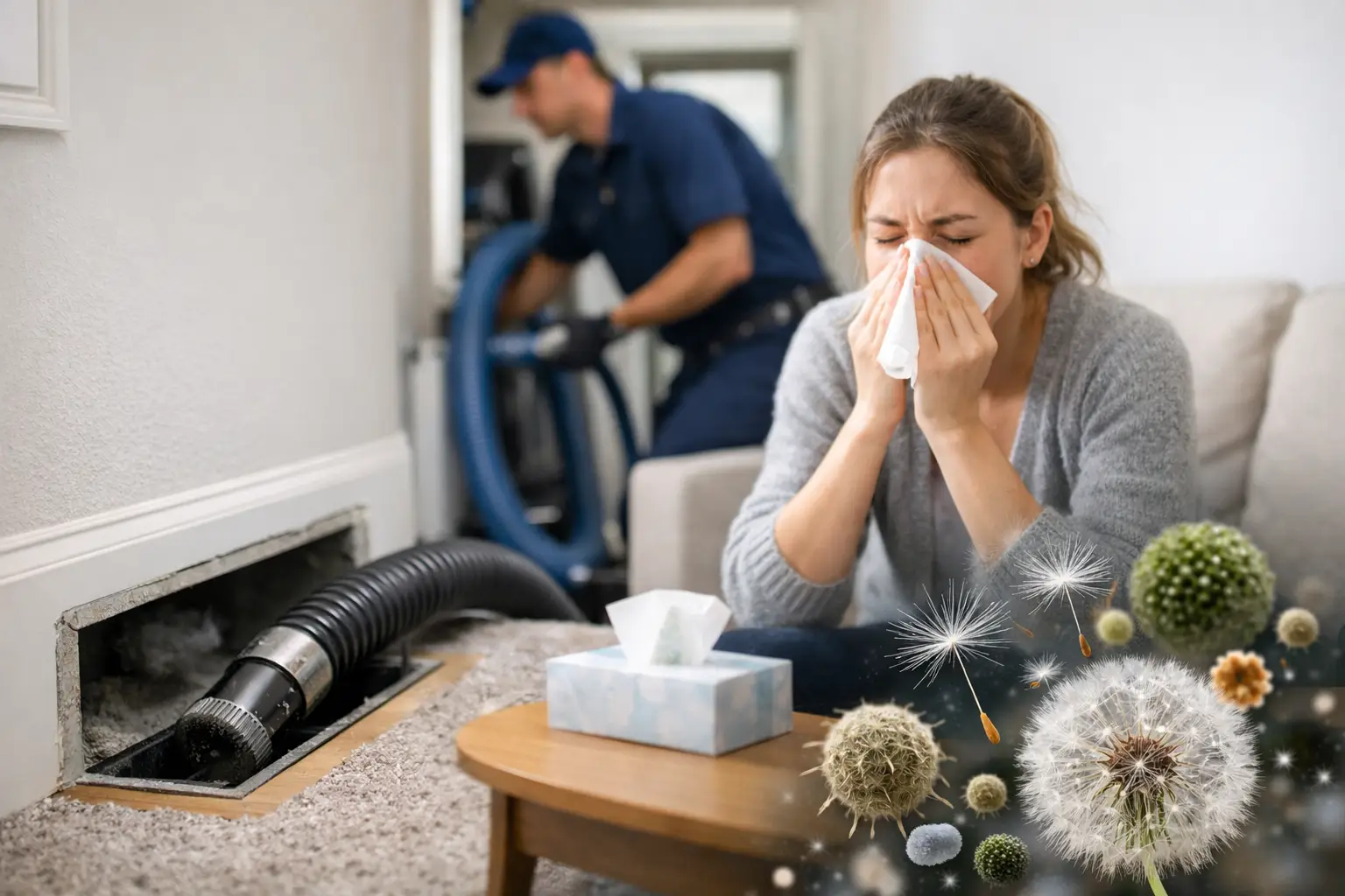 Does Air Duct Cleaning for Allergies Help?