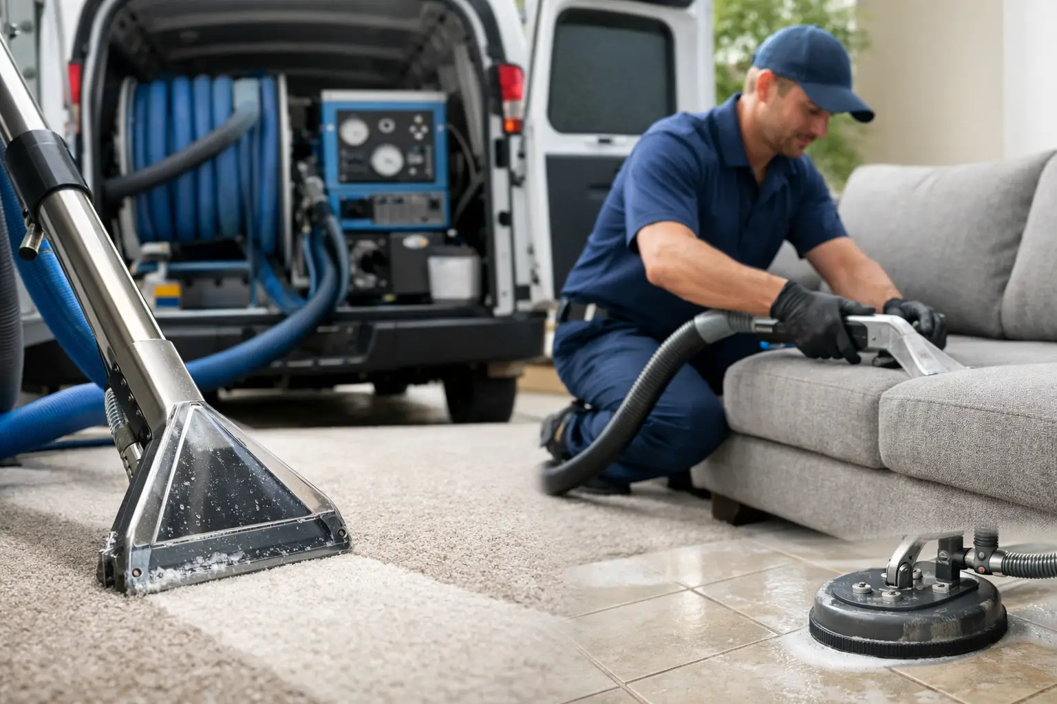 Truck Mounted Carpet Cleaning Benefits