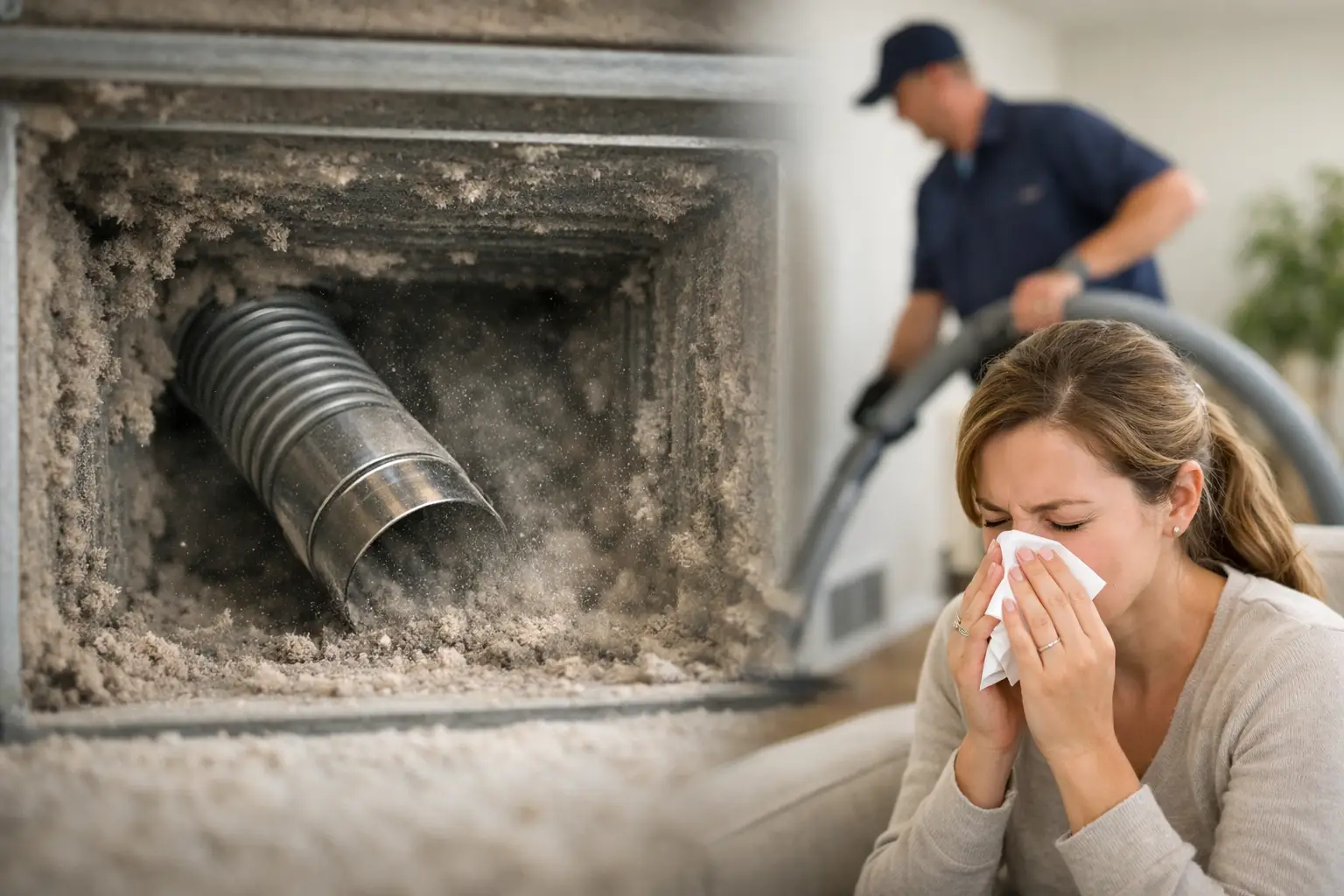 Can Dirty Ducts Cause Allergies in Your Home?
