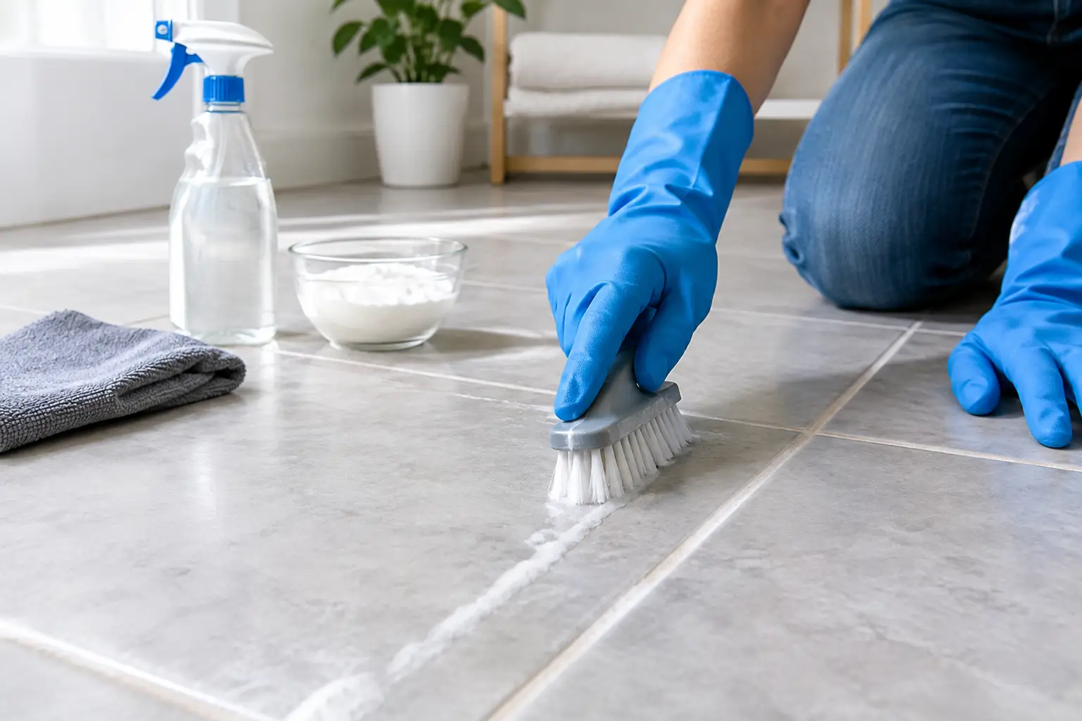 How to Refresh Tile Grout Without Replacing It